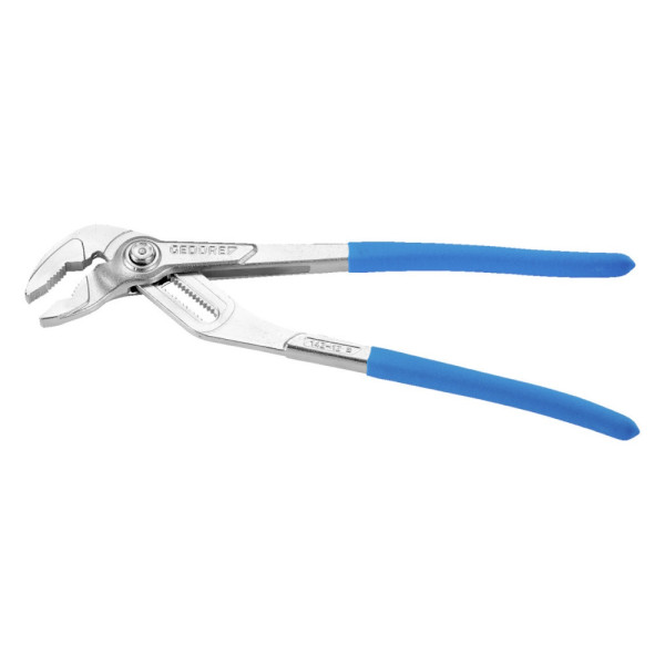 Gedore Universalzange - 12" 17-fach verstellbar - tauchisoliert - verchromt