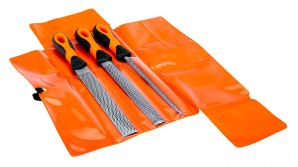 BAHCO ERGO™ Raspelfeilensatz - Halbschlichthieb - 3-tlg - 200mm - 6-470-08-2-2