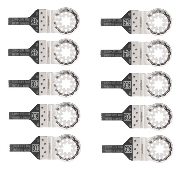 Fein Sägeblatt E-Cut - 10 Stück - 1cm breit/3cm lang - Bi-Metall - 63502184240