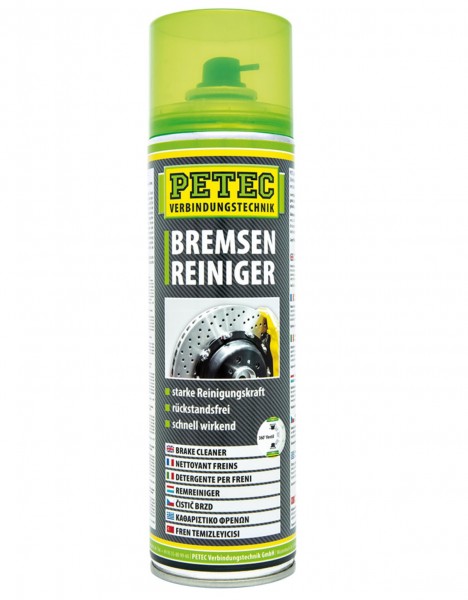 Petec 70060 Bremsenreiniger - 500ml Dose - acetonfrei - wirkt schnell