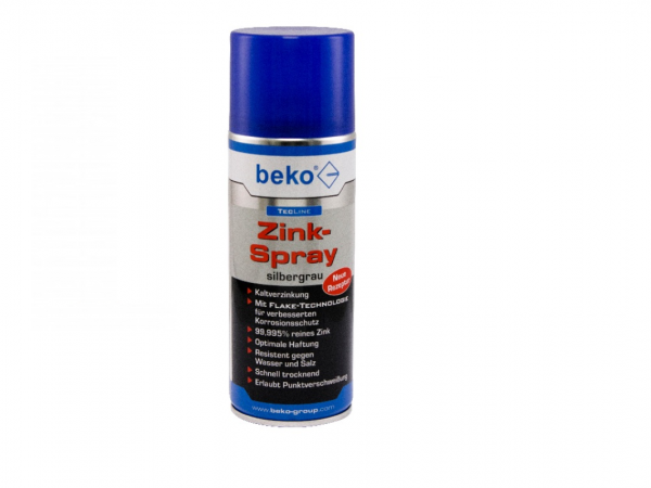 Beko TecLine Zink-Spray silbergrau 400ml