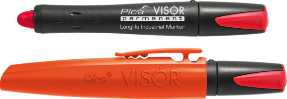 Pica Visor Longlife Industrial Marker - Signierkreide - 990/40 - rot