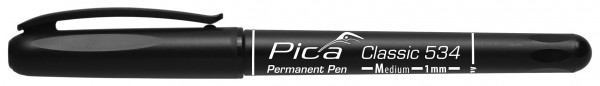 Pica Classic 534 - Permanent Pen - schwarz - MEDIUM Spitze - 534/46