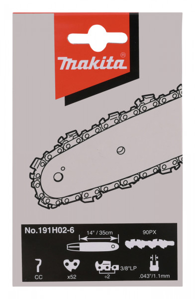 Makita Sägekette - 35cm - 1,1mm - 3/8" - 191H02-6 - für DUC307,UC4041A