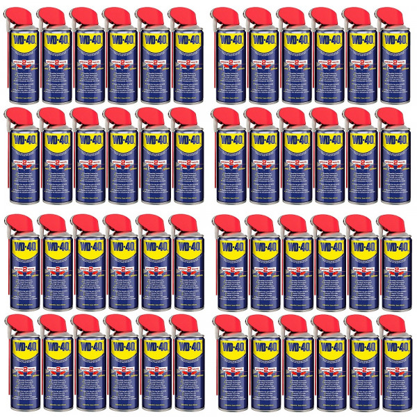 48x WD-40 WD40 Smart Straw Multifunktionsöl 48er Pack - Spray - Rostlöser 400ml