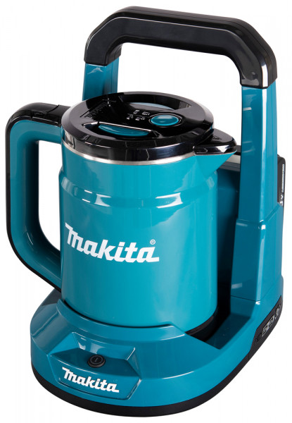 Makita Akku-Wasserkocher - DKT360Z - 2x18V - 800 ml - Kochwasser in 8-9 Min. - ohne Akku