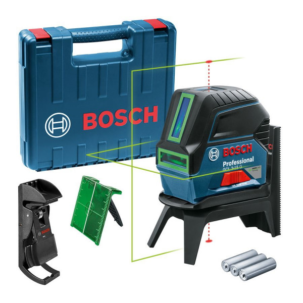 Bosch Professional GCL 2-15 G Kombilaser - Punktlaser - Linienlaser - Grün