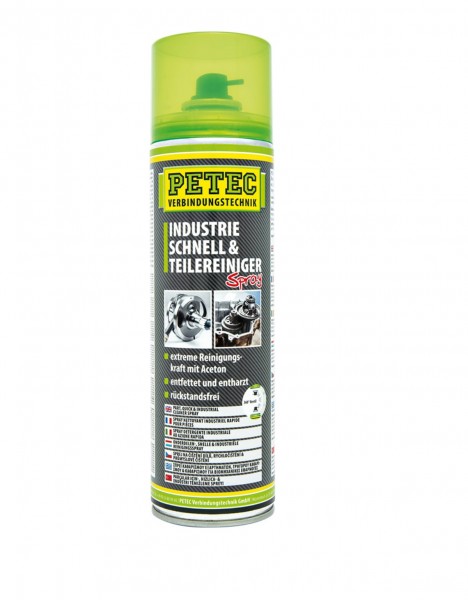 Petec 71750 Industrie Schnell- und Teilereiniger - 500ml Dose - mit Aceton