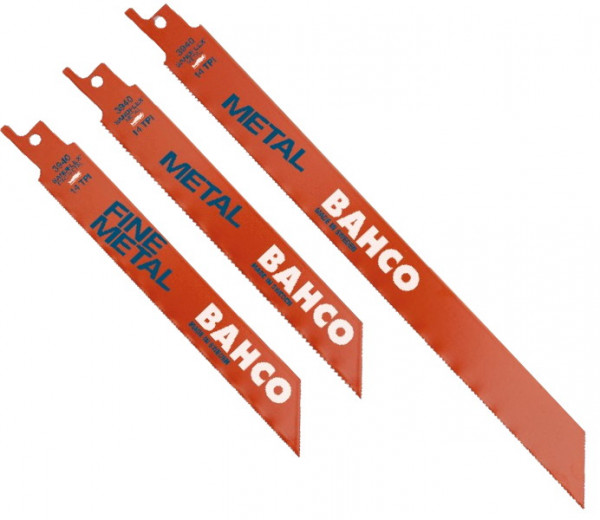 BAHCO Säbelsägeblatt-Set - 3940-METAL-SET-SP - 5-teilig - für Metall