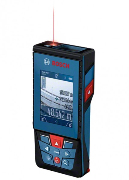 Bosch GLM 100-25 C Laser-Entfernungsmesser rot - 100m - Zoomoptik - Flip Screen