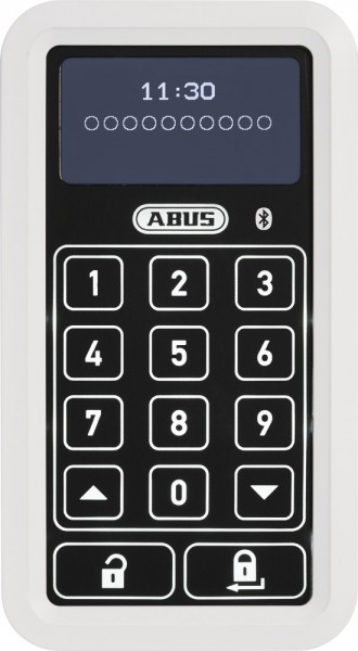 ABUS Bluetooth-Tastatur Home Tec Pro CFT 3100 W in weiß