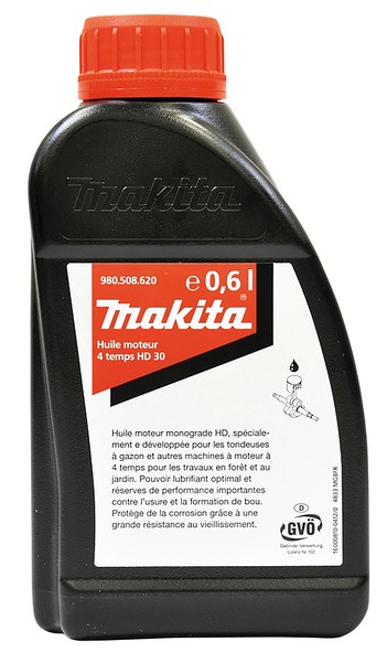 Makita Motoröl 4-Takt HD30 600ml - 980508620 - für Rasenmäher