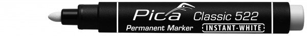 Pica Classic - Permanent Marker - wetterfest - weiß - 522/52
