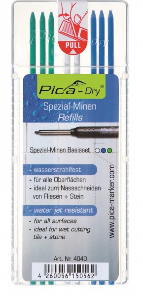 Pica-Dry - Spezial-Minen - wasserstrahlfest - bunt - 4040