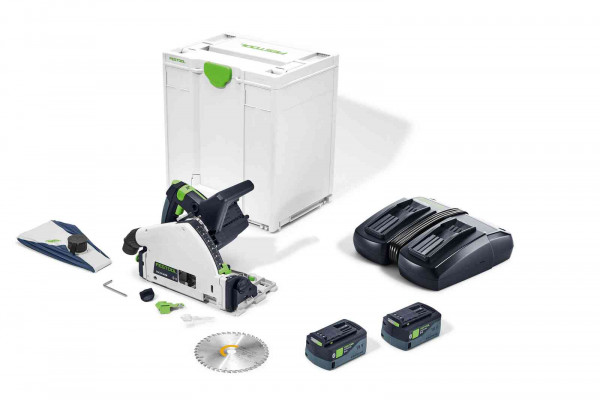 Festool Akku Tauchsäge - TSC 55 5,0 KEBI-Plus/XL - Schnellladegerät - 577342