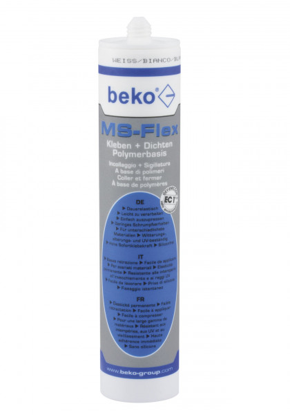 Beko MS-Flex Kleben + Dichten - 300ml - weiß - 246290