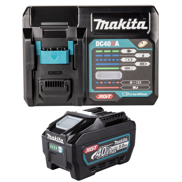 Makita Schnellladegerät - DC40RA - 40V - inklusive 1x 5Ah Akku