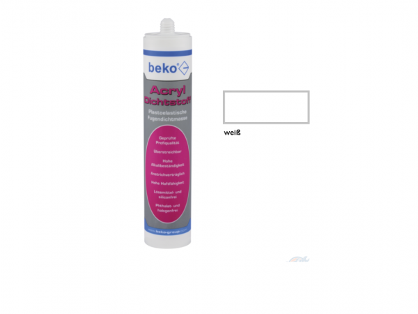 Beko Acryldichtstoff 310ml - weiß