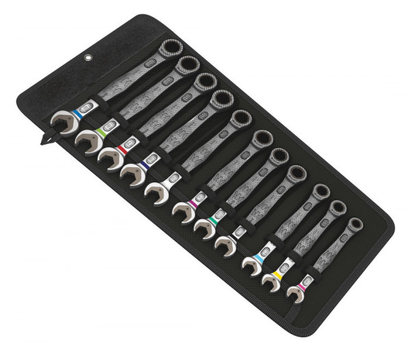Wera 6000 Joker 11 Set 1 - Maul-Ringratschenschlüssel-Satz - 11-teilig