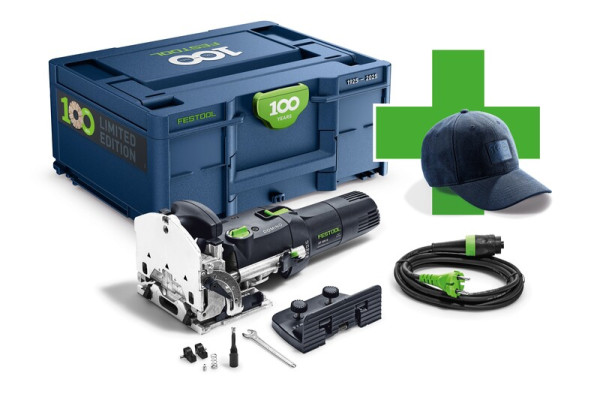 Festool Dübelfräse DOMINO DF 500 Q-Plus 100Y Limited Edition - 420W - 578239