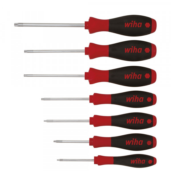 Wiha Schraubendreherset Torx SoftFinish - 7 teilig - Schraubenzieher Satz