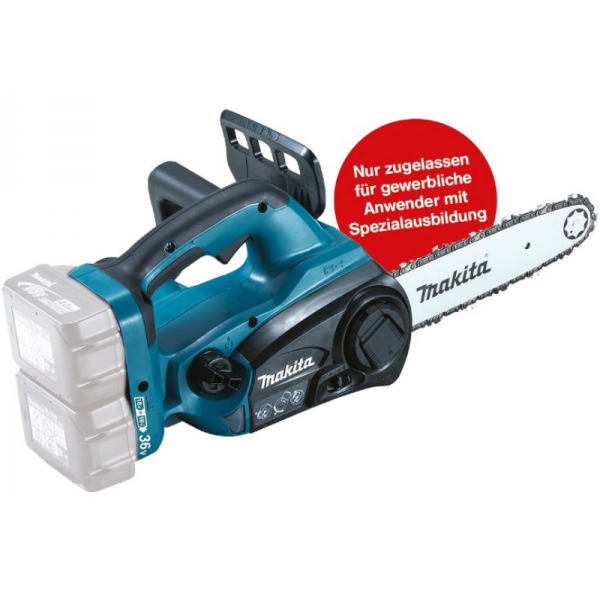 Makita Akku Kettensäge - DUC252Z - 18V - 25cm - ohne Akku/Ladegerät