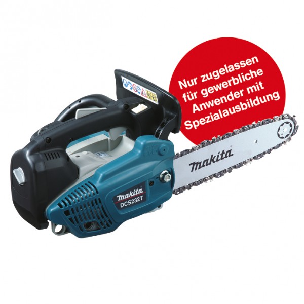 Makita Benzin-Kettensäge - DCS232T - 25cm - 1,02PS - im Karton
