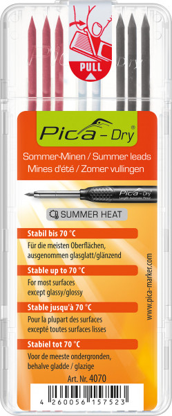 Pica-Dry - Spezial-Minen - wasserfest - Summer Heat - 4070