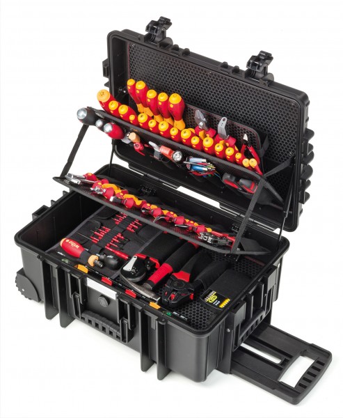 Wiha Werkzeugkoffer Werkzeug 42069 Elektriker Competence XXL II - 115-teilig - 19kg